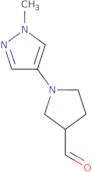 1-(1-Methyl-1H-pyrazol-4-yl)pyrrolidine-3-carbaldehyde