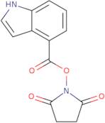 1-[(1H-Indol-4-ylcarbonyl)oxy]pyrrolidine-2,5-dione