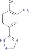 [2-Methyl-5-(4H-[1,2,4]triazol-3-yl)phenyl]amine