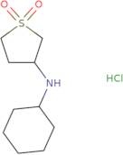 N-​Cyclohexyltetrahydro​-​3-​thiophenamine 1,​1-​dioxide hydrochloride