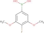 3,5-dimethoxy-4-fluorophenylboronic acid