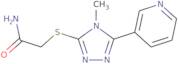 2-{[4-Methyl-5-(pyridin-3-yl)-4H-1,2,4-triazol-3-yl]sulfanyl}acetamide