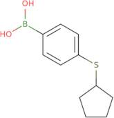 4-(Cyclopentylsulfanyl)phenylboronic acid