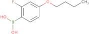 4-N-Butoxy-2-fluorophenylboronic acid