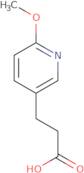 3-(6-Methoxy-3-pyridinyl)propanoic Acid