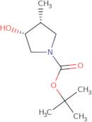 cis-1-boc-4-methylpyrrolidin-3-ol