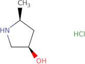 (3R,5S)-5-Methylpyrrolidin-3-ol HCl