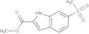 Methyl 6-(methylsulfonyl)-1H-indole-2-carboxylate