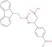 (R)-3-((((9H-Fluoren-9-yl)methoxy)carbonyl)amino)-3-(4-nitrophenyl)propanoic acid