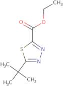 Ethyl 5-tert-butyl-1,3,4-thiadiazole-2-carboxylate