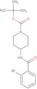 tert-Butyl 4-(2-bromobenzamido)piperidine-1-carboxylate