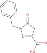 1-Benzyl-5-oxo-4,5-dihydro-1H-pyrazole-3-carboxylic acid