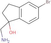 1-(Aminomethyl)-5-bromo-2,3-dihydro-1H-inden-1-ol