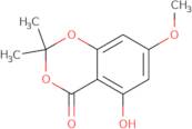 5-Hydroxy-7-methoxy-2,2-dimethyl-4H-benzo[D][1,3]dioxin-4-one