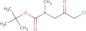 tert-Butyl N-(3-chloro-2-oxopropyl)-N-methylcarbamate