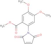 Methyl 2-(2,5-dioxo-2,5-dihydro-1H-pyrrol-1-yl)-4,5-dimethoxybenzoate