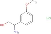 (2R)-2-Amino-2-(3-methoxyphenyl)ethan-1-ol hydrochloride