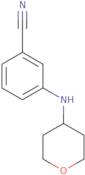 3-[(Oxan-4-yl)amino]benzonitrile