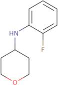 N-(2-Fluorophenyl)oxan-4-amine