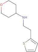 N-[2-(Thiophen-2-yl)ethyl]oxan-4-amine