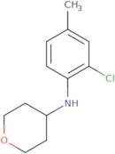N-(2-Chloro-4-methylphenyl)oxan-4-amine