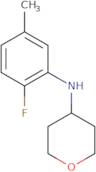 N-(2-Fluoro-5-methylphenyl)tetrahydro-2H-pyran-4-amine