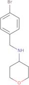 N-[(4-Bromophenyl)methyl]oxan-4-amine