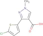 3-(5-Chlorothiophen-2-yl)-1-methyl-1H-pyrazole-4-carboxylic acid