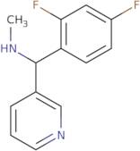 [(2,4-Difluorophenyl)(pyridin-3-yl)methyl](methyl)amine