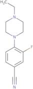 4-(4-Ethylpiperazin-1-yl)-3-fluorobenzonitrile