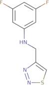 3,5-Difluoro-N-(1,2,3-thiadiazol-4-ylmethyl)aniline