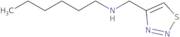 Hexyl(1,2,3-thiadiazol-4-ylmethyl)amine