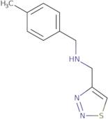 [(4-Methylphenyl)methyl](1,2,3-thiadiazol-4-ylmethyl)amine