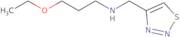 3-Ethoxy-N-(thiadiazol-4-ylmethyl)propan-1-amine