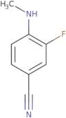 3-Fluoro-4-(methylamino)benzonitrile