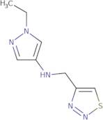 1-Ethyl-N-(1,2,3-thiadiazol-4-ylmethyl)-1H-pyrazol-4-amine