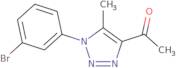 1-[1-(3-Bromophenyl)-5-methyl-1H-1,2,3-triazol-4-yl]ethan-1-one