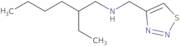 2-Ethyl-N-(thiadiazol-4-ylmethyl)hexan-1-amine