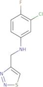 3-Chloro-4-fluoro-N-(1,2,3-thiadiazol-4-ylmethyl)aniline