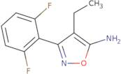 3-(2,6-Difluorophenyl)-4-ethyl-1,2-oxazol-5-amine