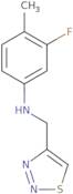 3-Fluoro-4-methyl-N-(1,2,3-thiadiazol-4-ylmethyl)aniline