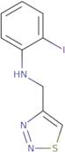 2-Iodo-N-(1,2,3-thiadiazol-4-ylmethyl)aniline