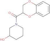 (2,3-Dihydro-benzo[1,4]dioxin-2-yl)-(3-hydroxy-piperidin-1-yl)-methanone