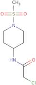 2-Chloro-N-(1-methanesulfonylpiperidin-4-yl)acetamide