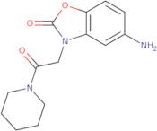 5-Amino-3-[2-oxo-2-(piperidin-1-yl)ethyl]-2,3-dihydro-1,3-benzoxazol-2-one