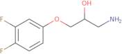 1-Amino-3-(3,4-difluorophenoxy)propan-2-ol