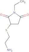3-[(2-Aminoethyl)sulfanyl]-1-ethylpyrrolidine-2,5-dione
