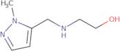 2-{[(1-Methyl-1H-pyrazol-5-yl)methyl]amino}ethan-1-ol