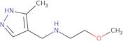 (2-Methoxyethyl)[(3-methyl-1H-pyrazol-4-yl)methyl]amine