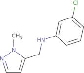 3-Chloro-N-[(1-methyl-1H-pyrazol-5-yl)methyl]aniline